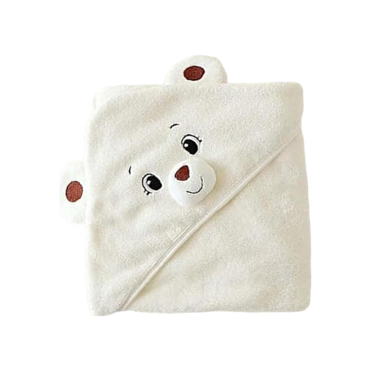 Полотенце-уголок мягкое Koloco детское с капюшоном банное (42361) - фото 4 Полотенце-уголок мягкое Koloco детское с капюшоном банное (42361) - фото 4