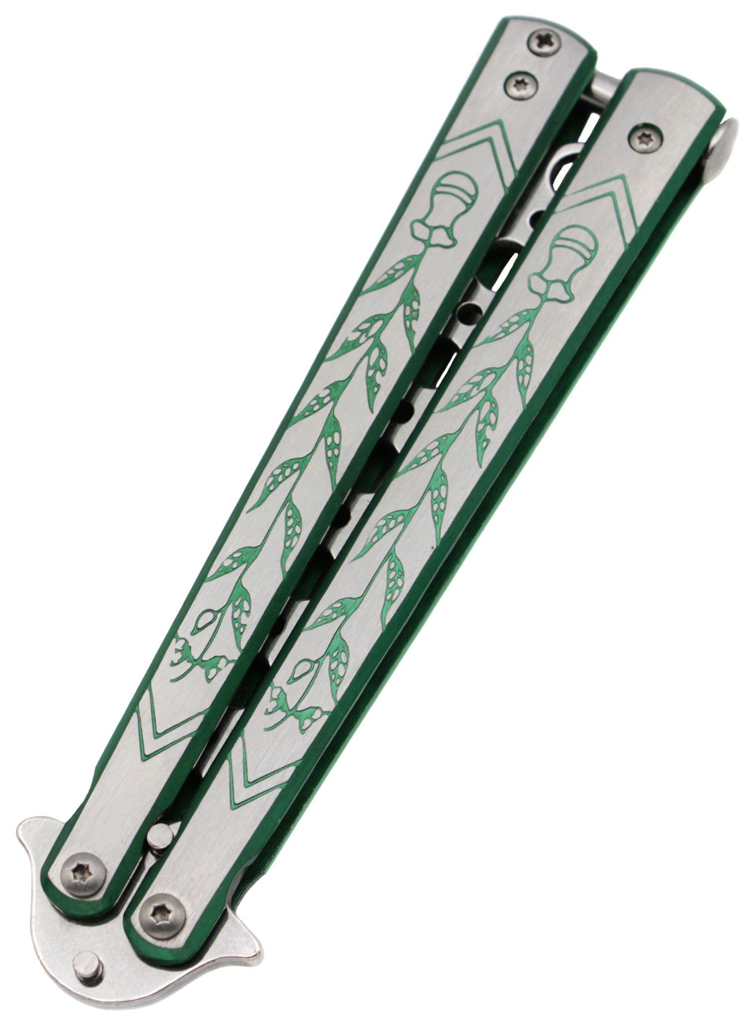 Нож-бабочка тренировочная Benchmade K131 Зеленый (17759) - фото 4 Нож-бабочка тренировочная Benchmade K131 Зеленый (17759) - фото 4