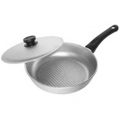 Сковорода алюмінієва c рифленим дном Биол 26 см (А261)