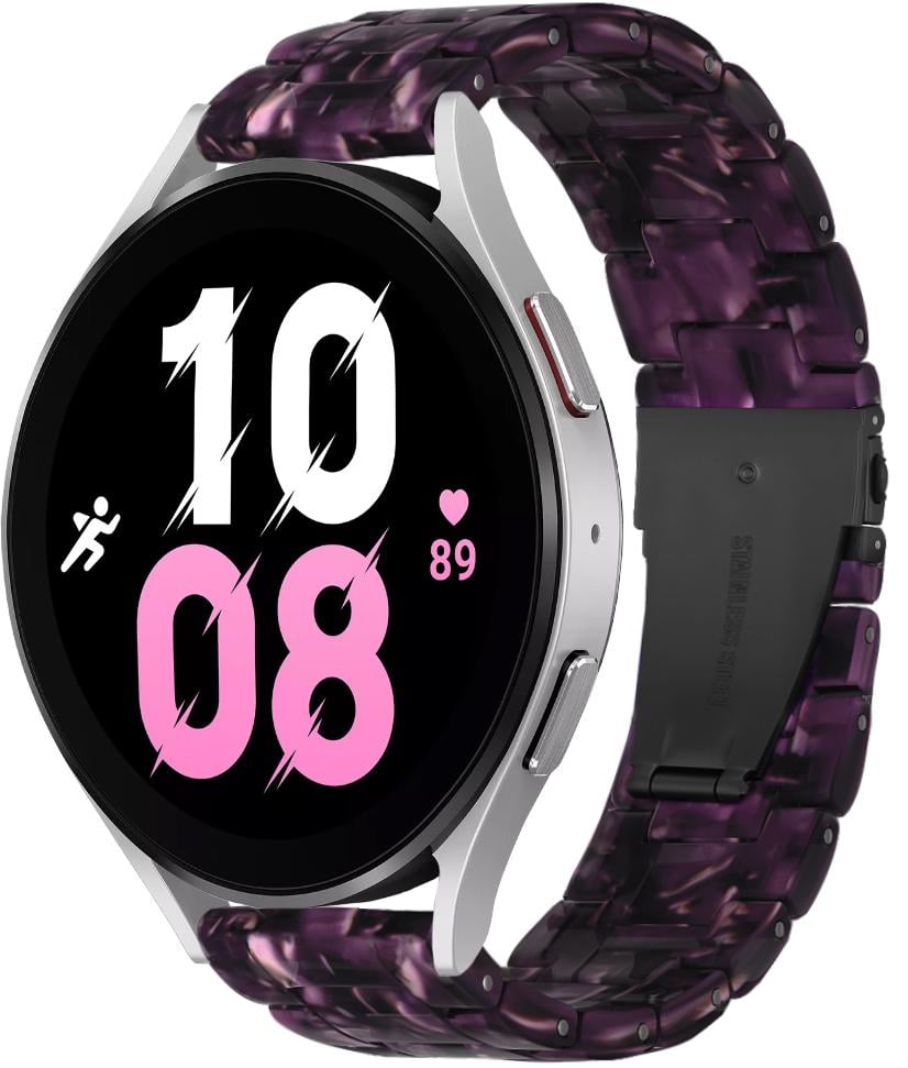 Ремінець із Cмоли Resin для Galaxy Watch 5 44 мм Violet (29634-2F)