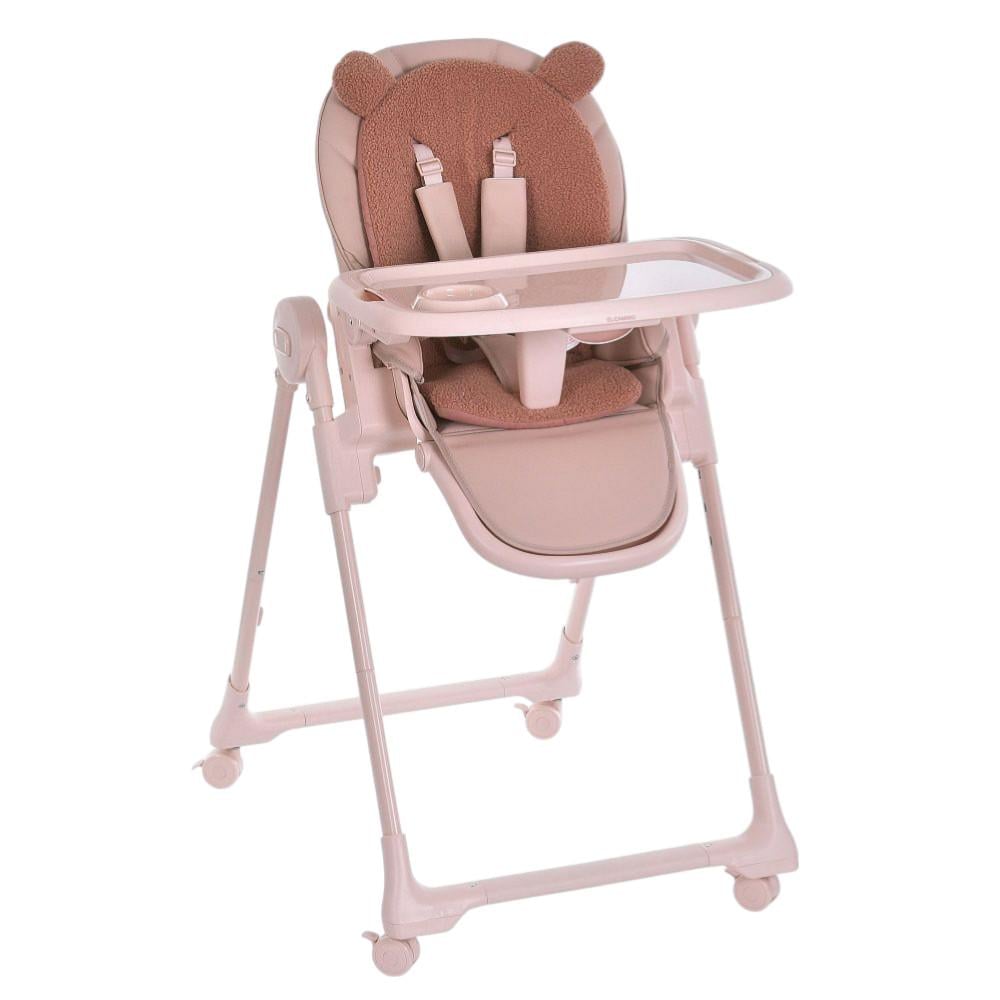 Стільчик для годування El Camino CRYSTAL Bear Pink (ME 1037) Стільчик для годування El Camino CRYSTAL Bear Pink (ME 1037)