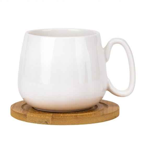 Набор кружок Elisey Дуэт керамических с бамбуковой подставкой 230 мл Белый (135-81-9184-007) - фото 5 Набор кружок Elisey Дуэт керамических с бамбуковой подставкой 230 мл Белый (135-81-9184-007) - фото 5
