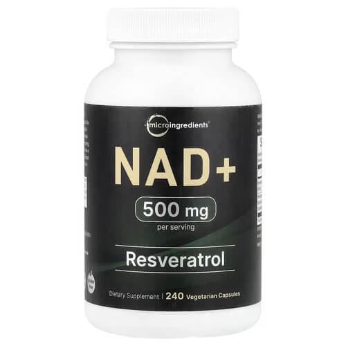Ниацин B-3 Micro Ingredients NAD+ 240 растительных капс. (MII-02354)