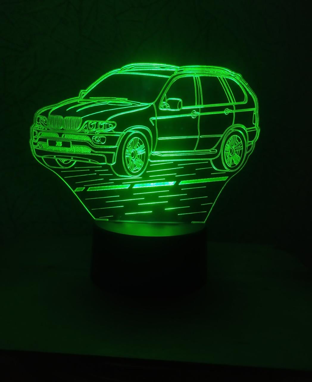 3d-ночник BMW Х5 несколько подсветок/на батарейке (1995770518)