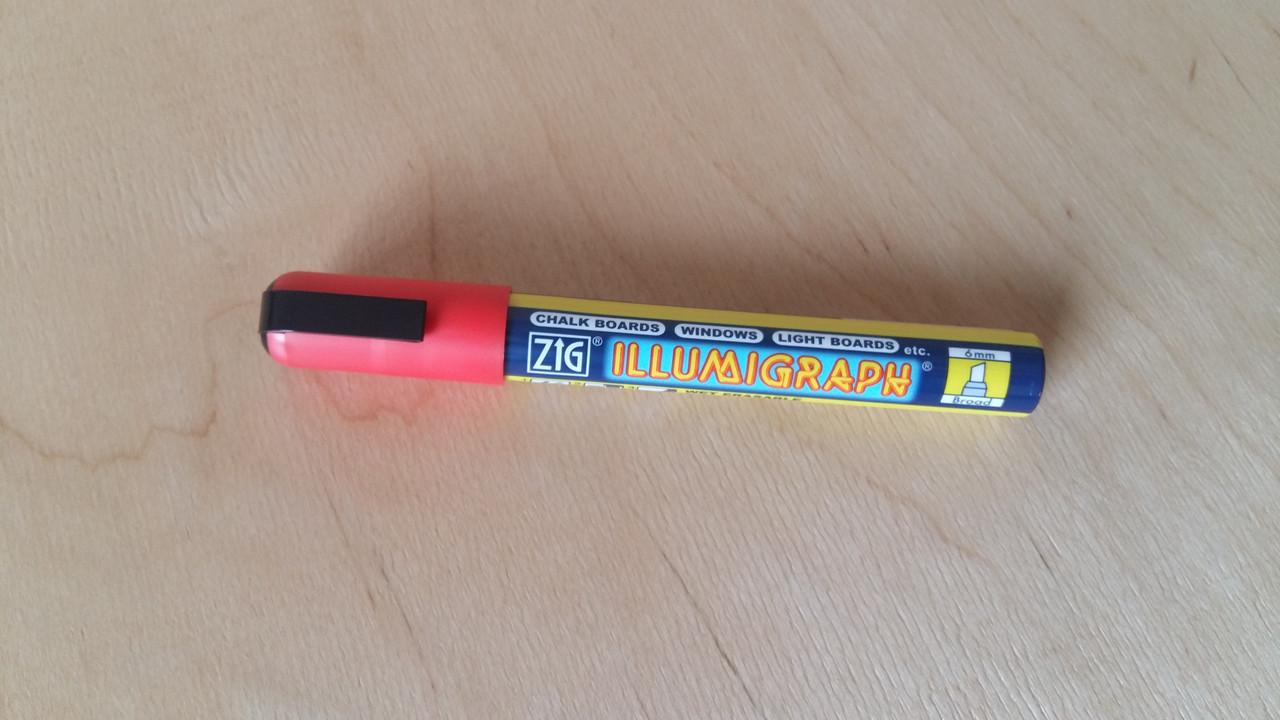 Маркер меловой Kuretake Illumigraph 25 мм (12.0026.3) - фото 2 Маркер меловой Kuretake Illumigraph 25 мм (12.0026.3) - фото 2