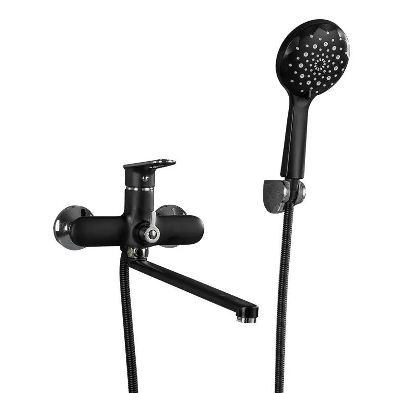 Смеситель для ванны Frap F2249-6 Черный/Хром (1040774) Смеситель для ванны Frap F2249-6 Черный/Хром (1040774)