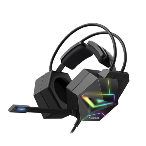 Наушники ONIKUMA Gaming with RGB LED X20 7.1 Black