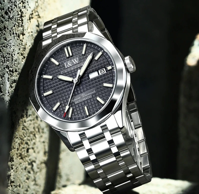 Годинник чоловічий механічний Carnival Carbon (18243)