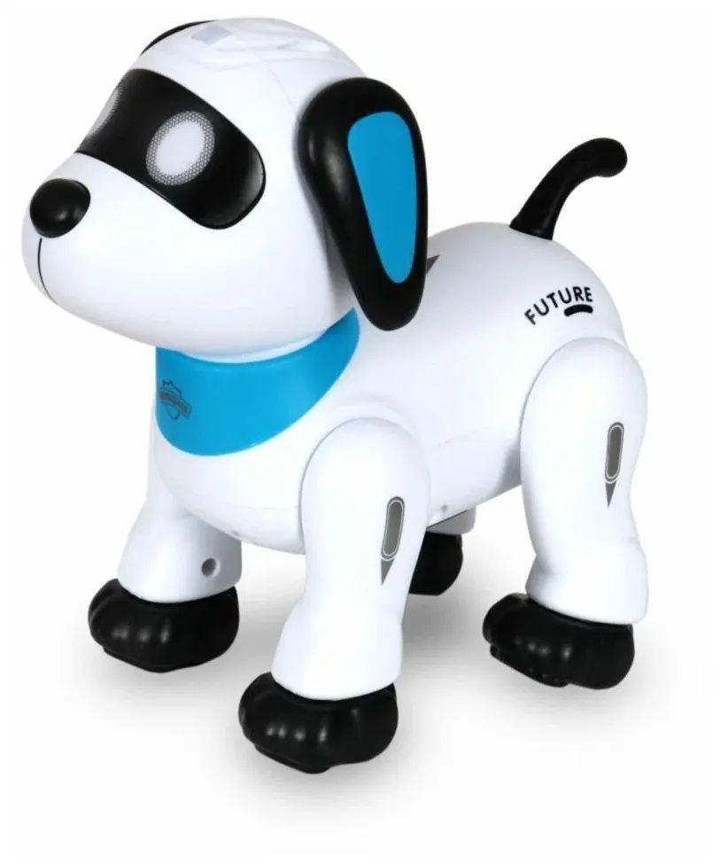 Іграшка дитяча Робот-собака K21 Stunt Dog інтерактивна з пультом дистанційного керування від 3 батарей АА 22x14,2x20,5 см (opt-16502)