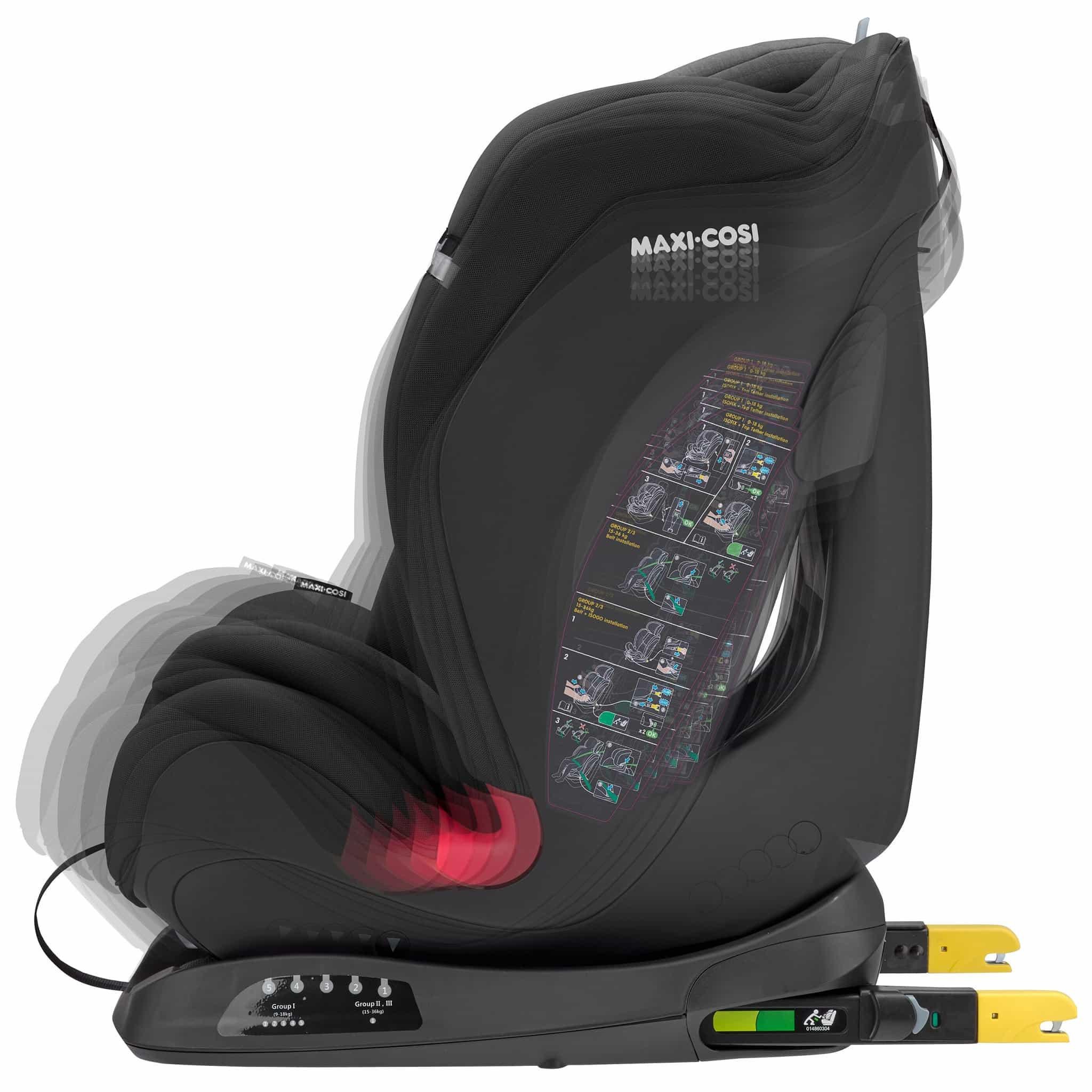 Автокресло Maxi-Cosi Titan Authentic Black (8834671110) - фото 5 Автокресло Maxi-Cosi Titan Authentic Black (8834671110) - фото 5