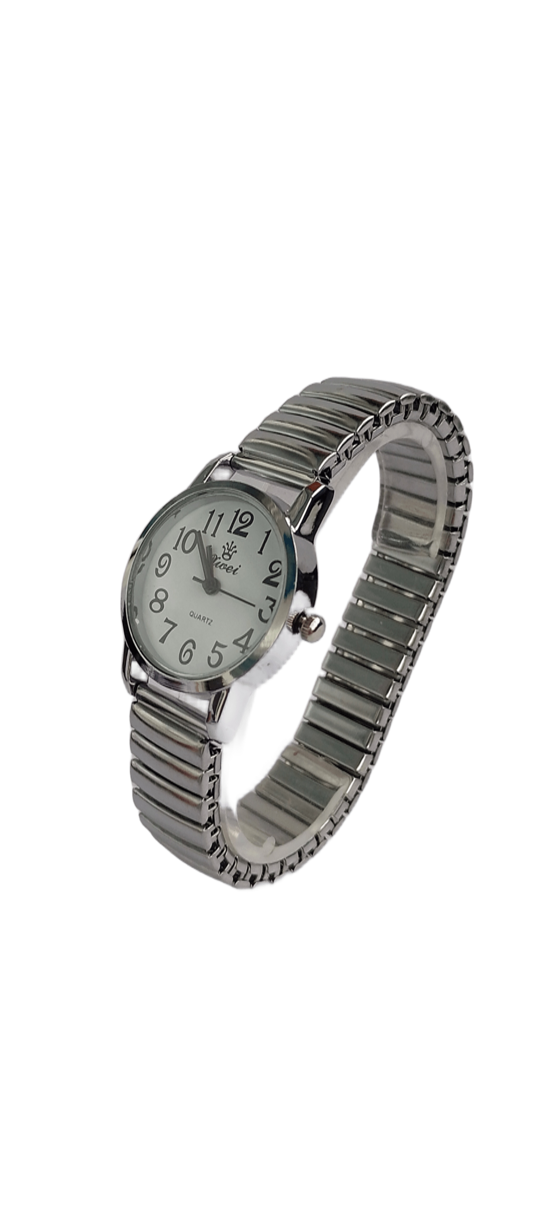 Часы наручные женские Xwei d-28 на металлическом браслете Silver/White/Silver (4185)