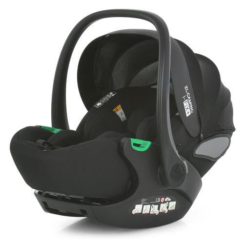 Детское автокресло El Camino i-FIX Черный (ME 1110)