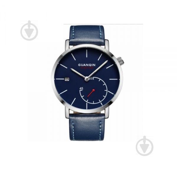 Годинник чоловічий GUANQIN GS19083 CL Silver-blue (GS19083SBlBl)