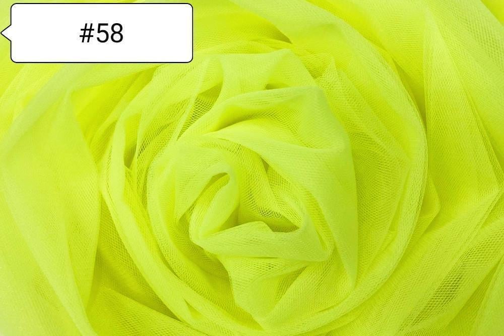 Ткань евросетка №58 Ярко-лимонный (1732815424) Ткань евросетка №58 Ярко-лимонный (1732815424)