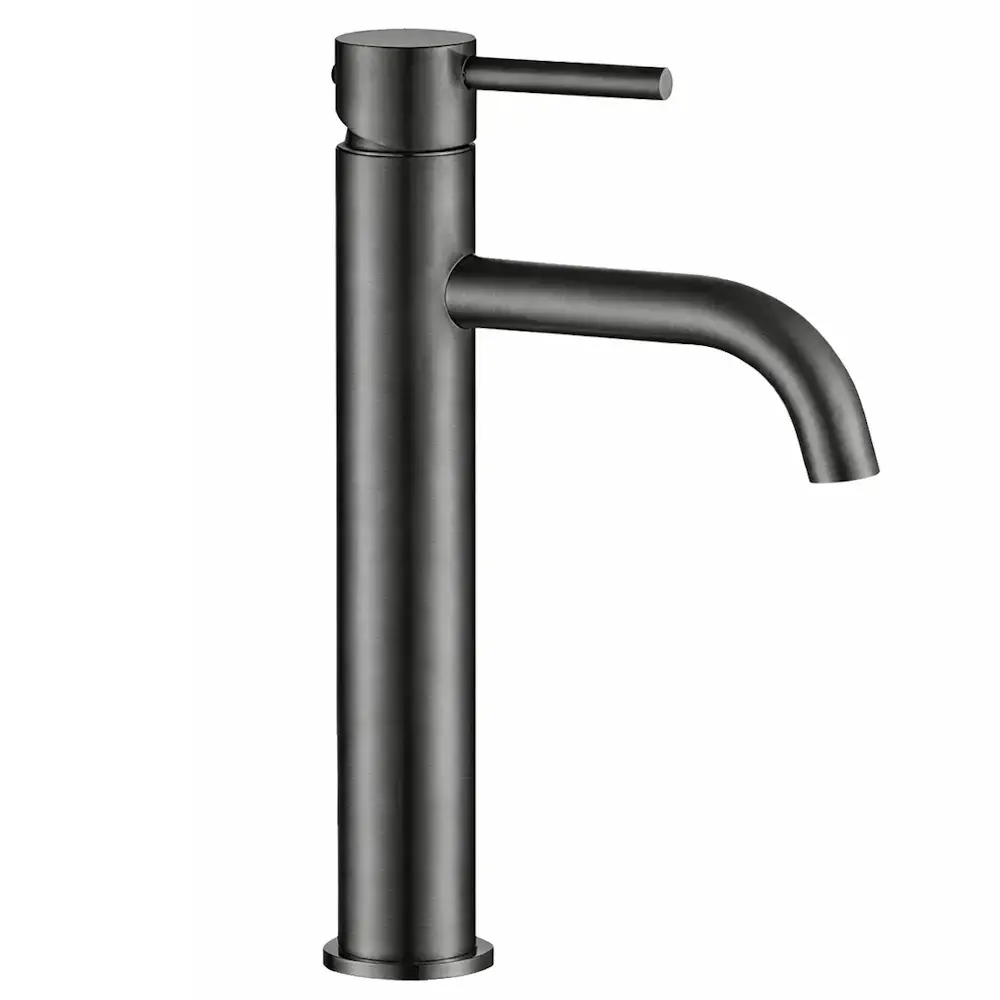 Смеситель для раковины VBI Milano однорычажный Графит (VBI-050101GR)