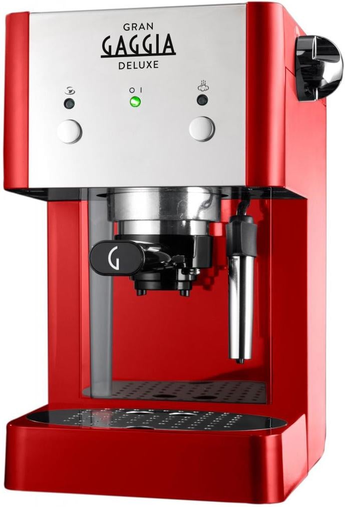 Кофеварка рожковая эспрессо Gaggia Gran Deluxe Red (RI8425/22)