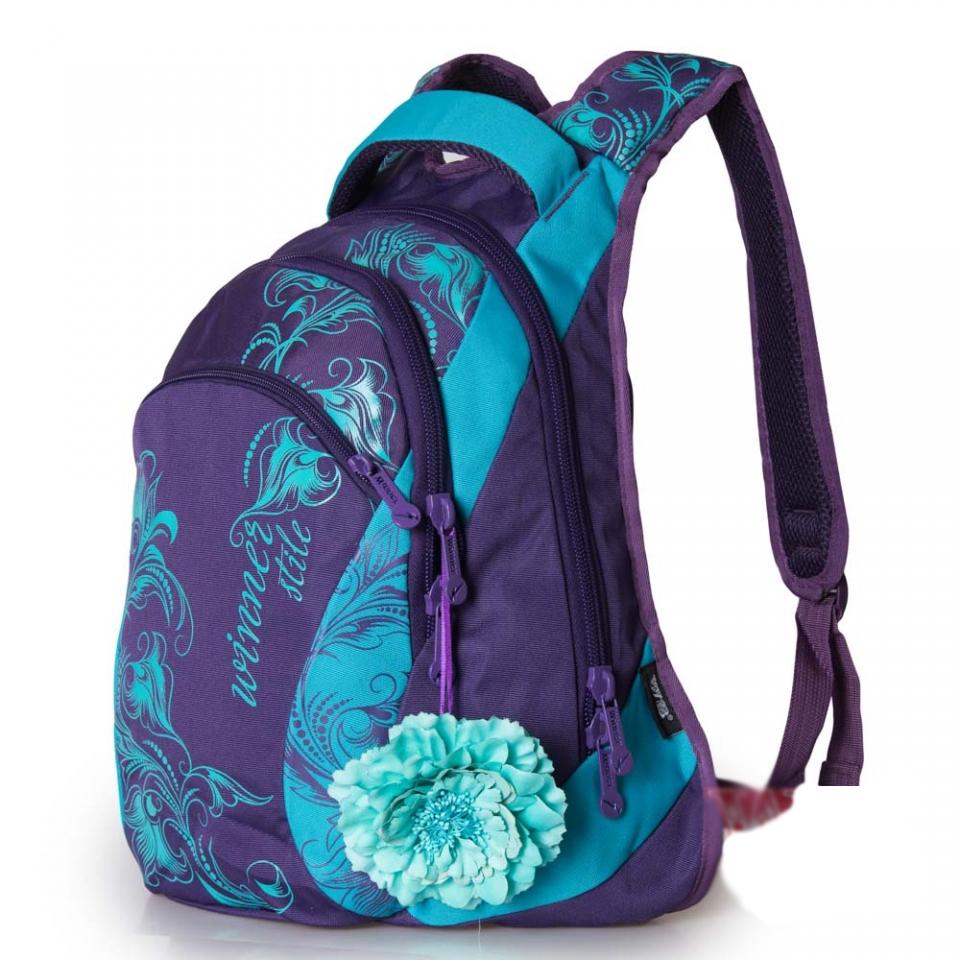 Рюкзак Winner Stile 38х15х43 см Фиолетовый (247)