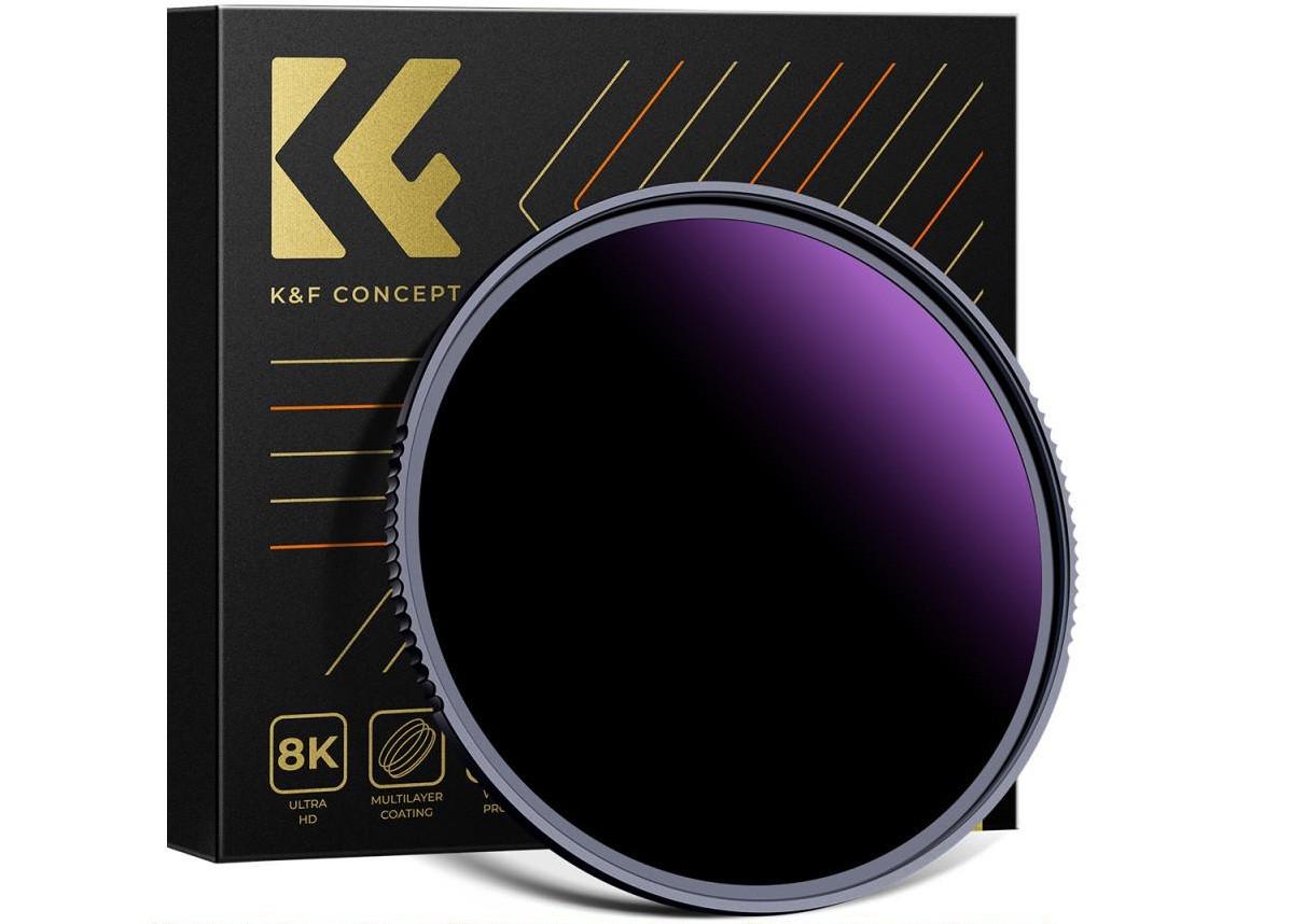 Світлофільтр сонячний K&F Concept ND1000000 Nano-X 28-шарове Nano покриття 58 мм