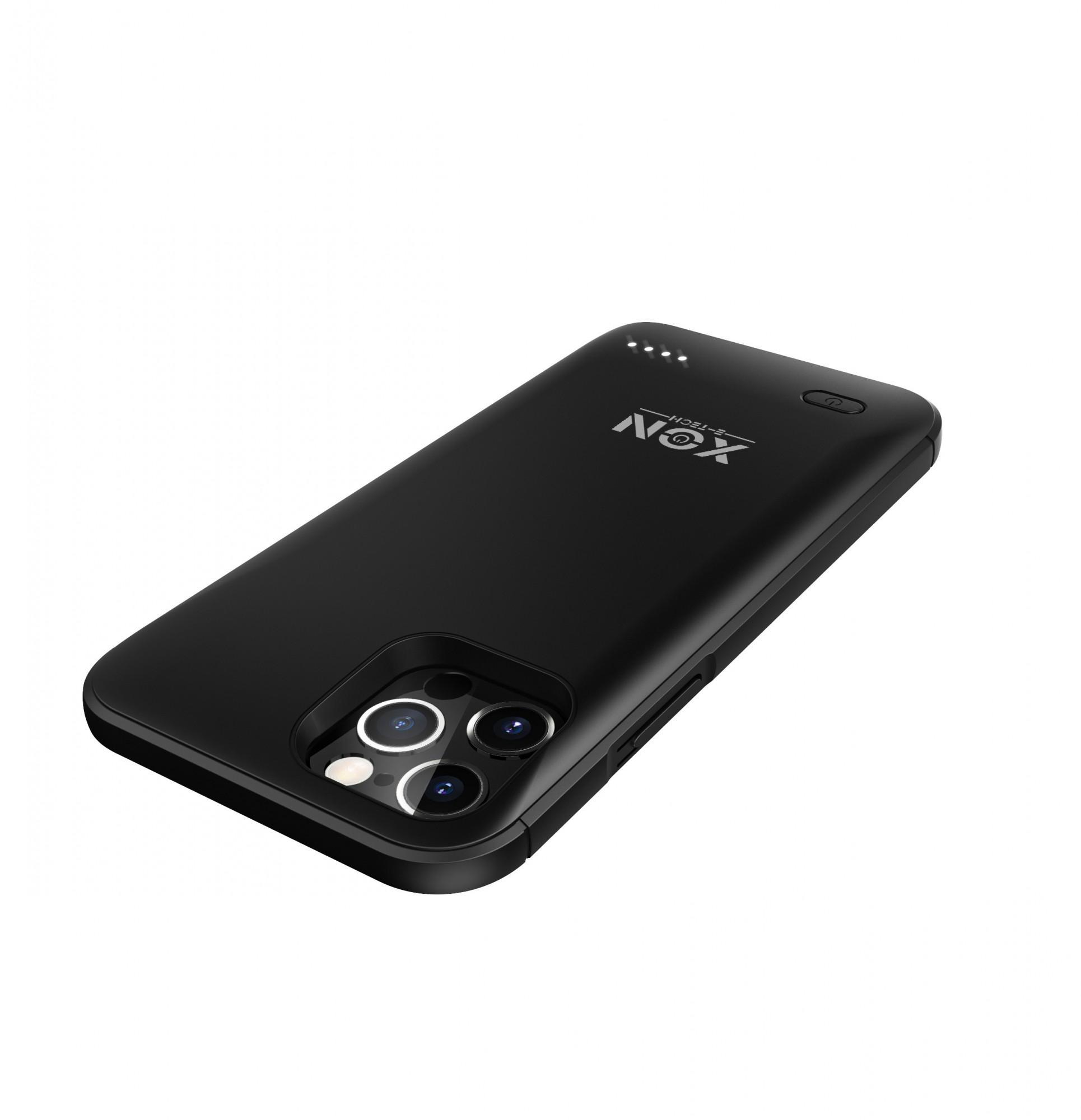 Чехол-аккумулятор XON PowerCase для iPhone 12/12 Pro 6200 mAh Black - фото 5