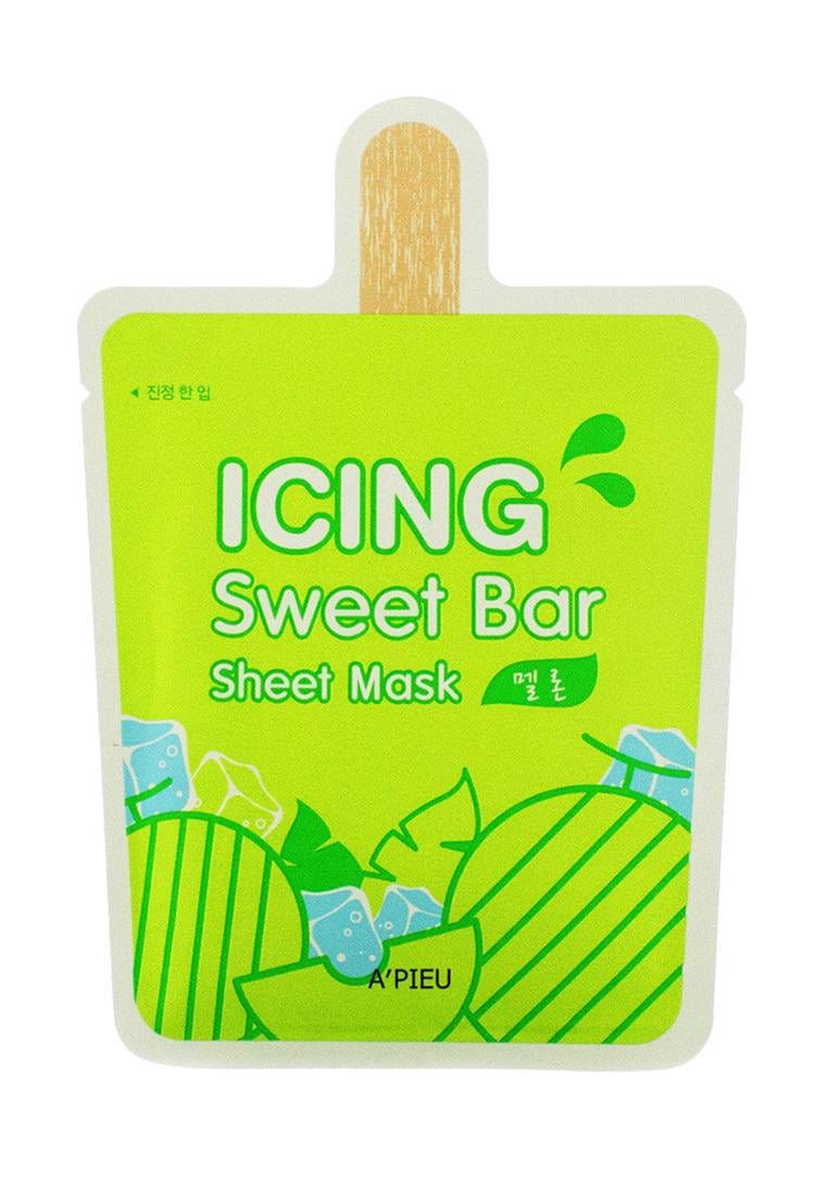 Маска A'PIEU Icing Sweet Bar Sheet Mask Melon тканинна з екстрактом дині 21 г (527873)