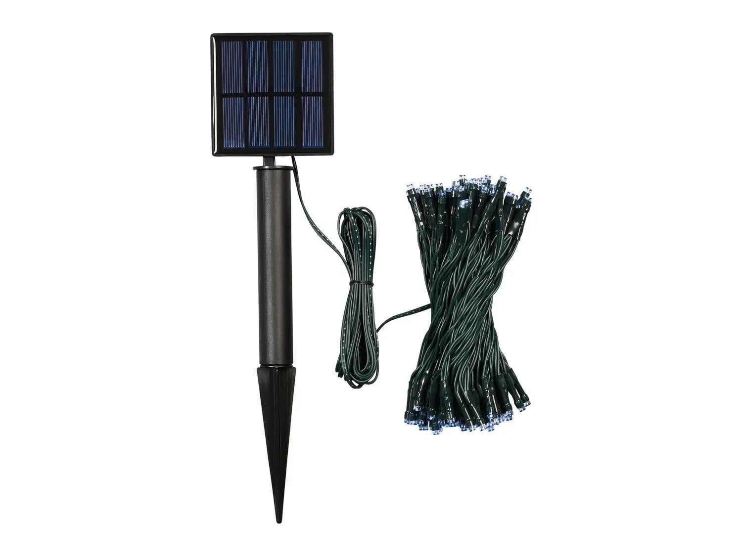 Гірлянда вулична Livarno Home 100 LED на сонячній батареї з таймером та датчиком сутінків (P1-00215)