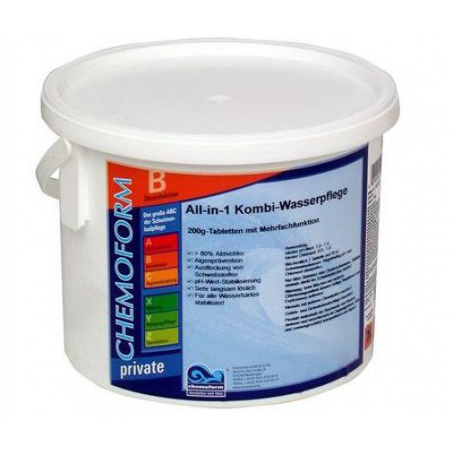 Хімія для басейну Chemoform Multitab таблеки 50 кг (38913)