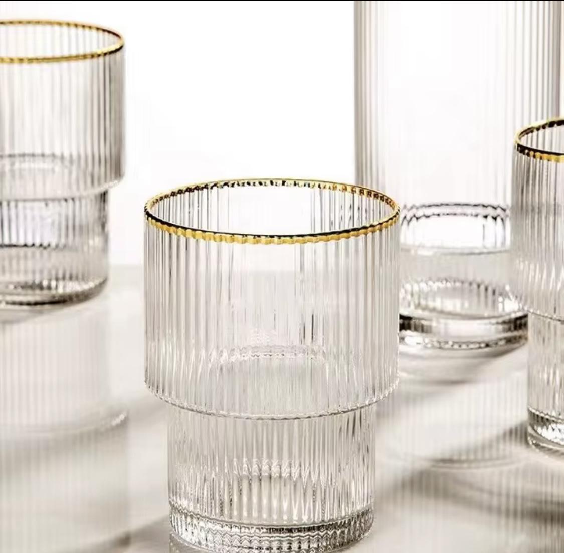 Склянка Негроні з золотою облямівкою 200 мл 6 шт. (90324) - фото 3 Склянка Негроні з золотою облямівкою 200 мл 6 шт. (90324) - фото 3