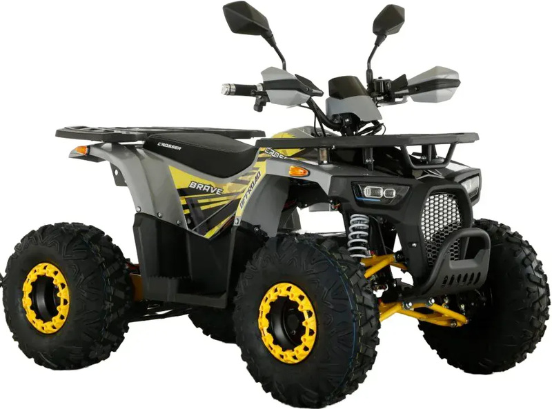 Електроквадроцикл Crosser Brave 60V/1500W 2026 Жовтий