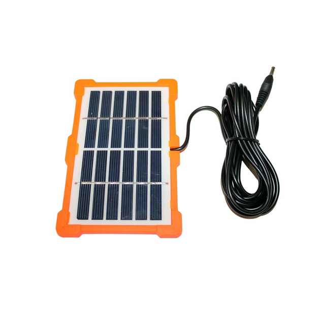 Сонячна панель 3 Вт акумулятор 37 V 4000 mAh Orange (163112)