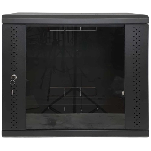 Шкаф EServer 9U 600х350х503 мм для настенного монтажа с акриловым стеклом Black (36522607)