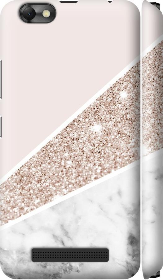 Чехол на Lenovo Vibe C A2020 Пастельный мрамор (4342m-283-42517)