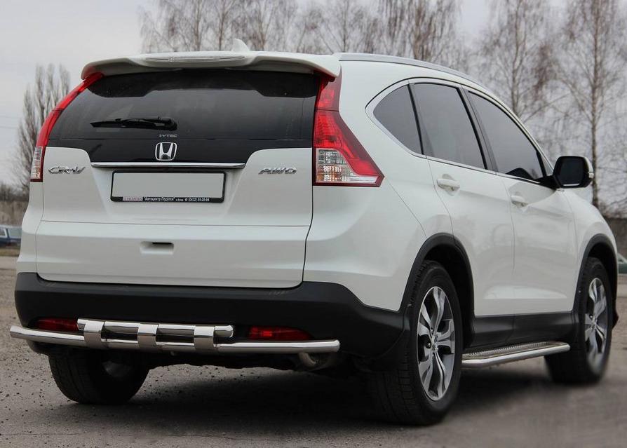 Задня дуга AK002-подвійний CAN для Honda CRV 2012-2016 рр. нержавіюча сталь Хром