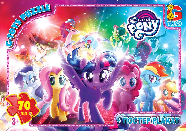 Пазли G-Toys із серії My little Pony 70 ел. (MTT-145205) Пазли G-Toys із серії My little Pony 70 ел. (MTT-145205)