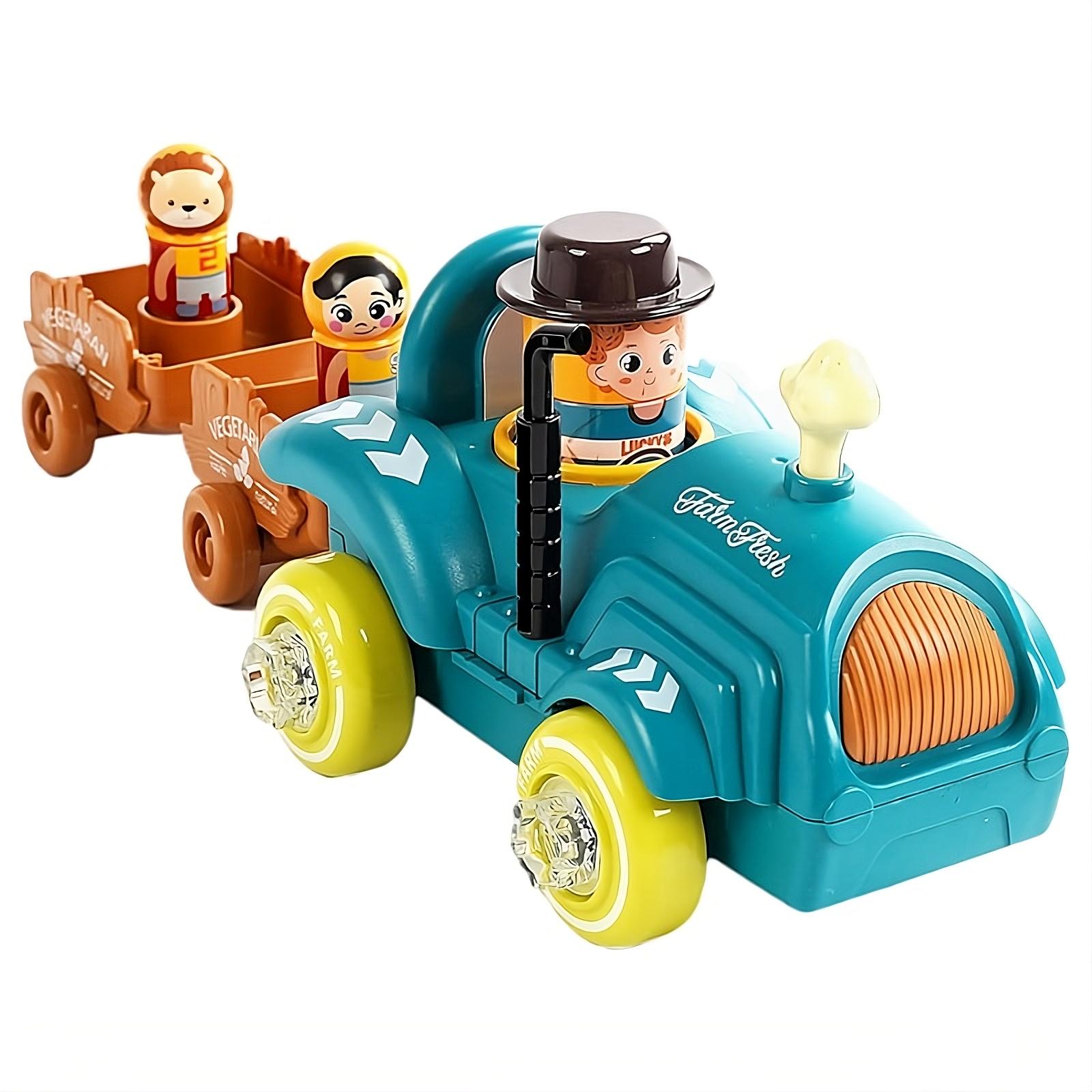 Конструктор-машинка GY 16996 A с инерционным механизмом (29202799)