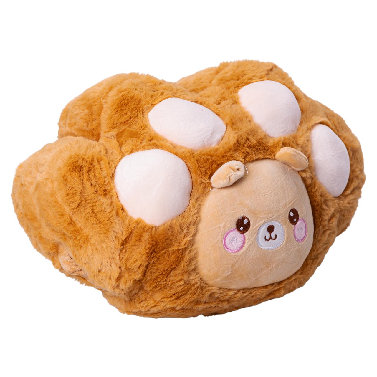 М'яка іграшка-подушка з пледом усередині Colorful Home Ведмедик 120x160 см Коричневий (5616-66BR) - фото 3