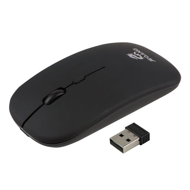 Мышь беспроводная JEQANG Wireless JW-AP03 Черный (3170)