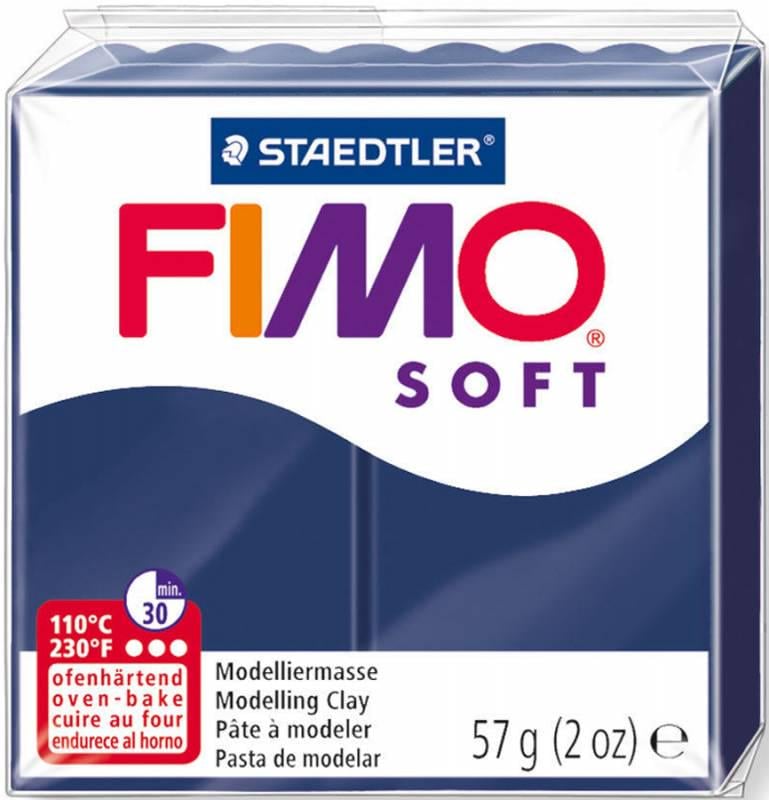Глина полимерная Fimo Soft 57 г Синий королевский (8020-35)