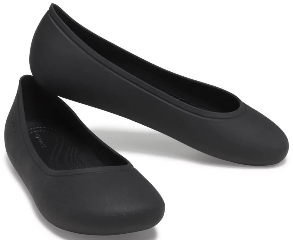 Балетки жіночі Crocs Brooklyn Flat Black р. 36-37 Чорний (24106)