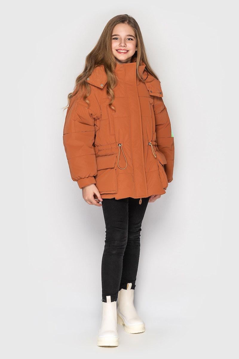 Куртка Cvetkov Айша 134 см Терракотовый (2000000160702)