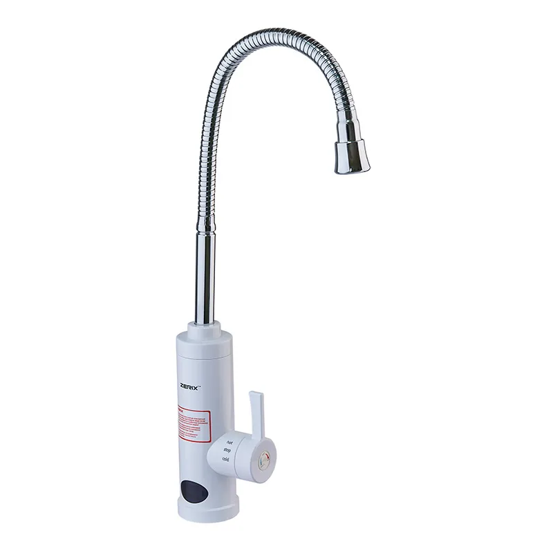 Кран проточный для кухни Zerix ELW07-EF с гибким изливом (ZX4782)