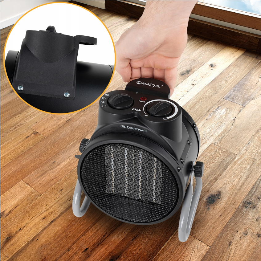 Тепловентилятор керамічний Maltec 2 кВт (1934313309) - фото 3 Тепловентилятор керамічний Maltec 2 кВт (1934313309) - фото 3