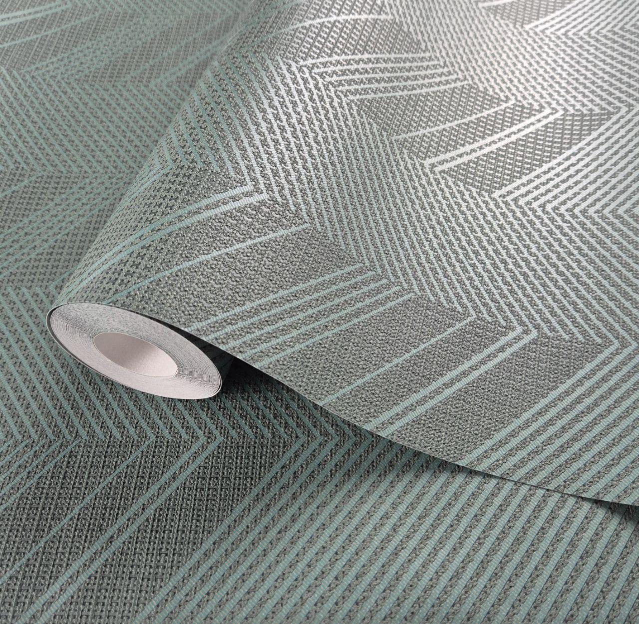 Обои виниловые Marburg 11503 0,53х10,05 м Зеленый (29746903)