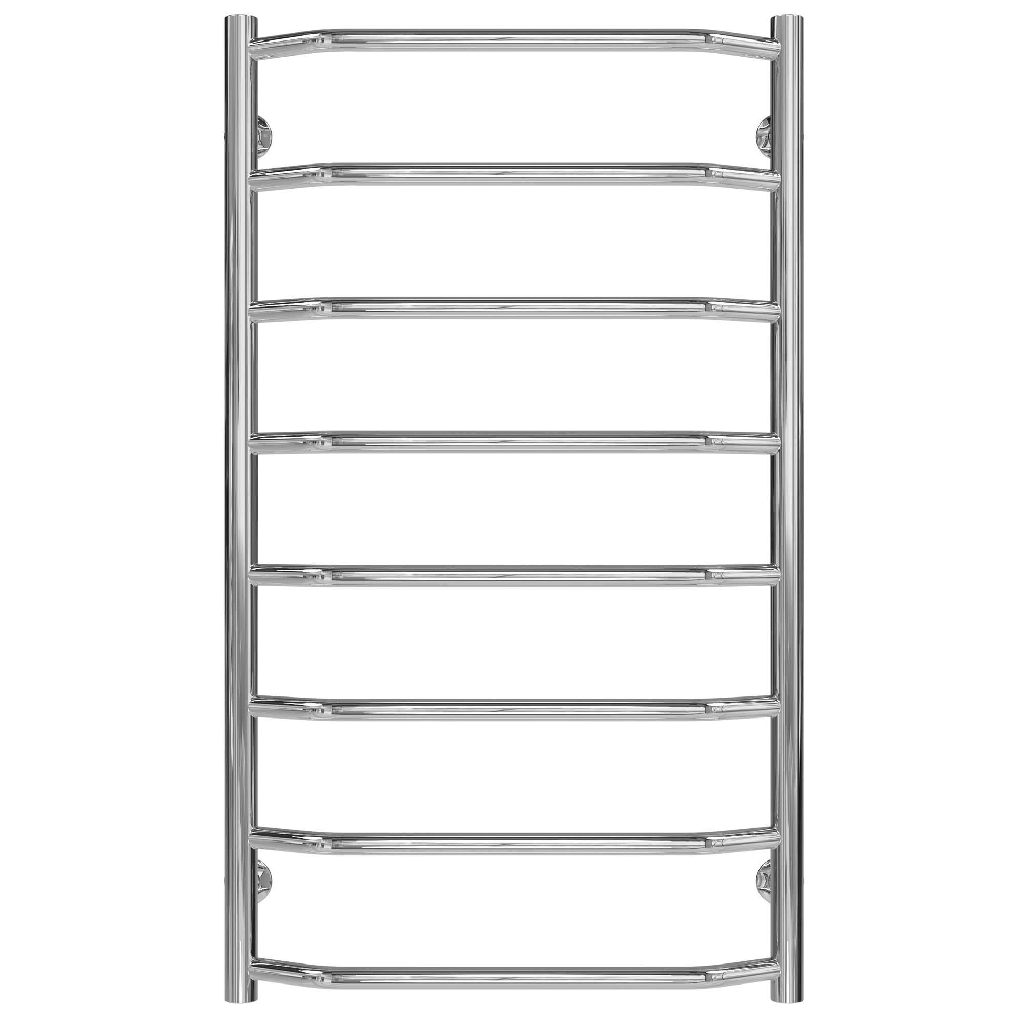 Полотенцесушитель водяной Deffi Трапеция П8 нижнее подключение нержавеющая сталь 500х900 мм Хром (C.TR.90.50.8.CA)