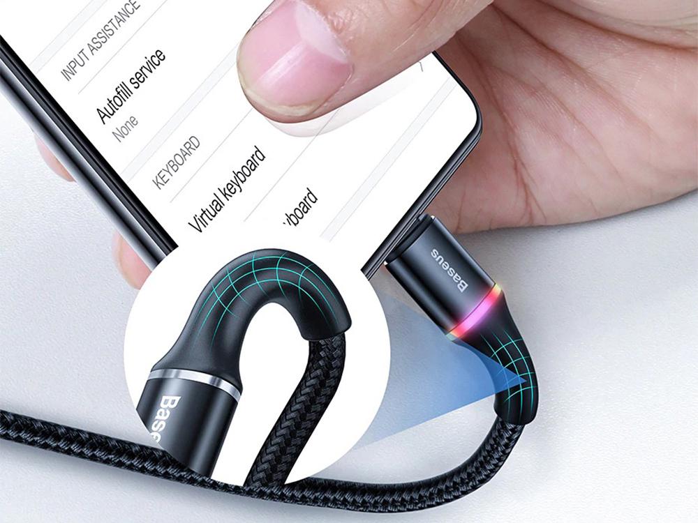 Кабель BASEUS USB Type C 3A 40 Вт (1007-321-01) - фото 4