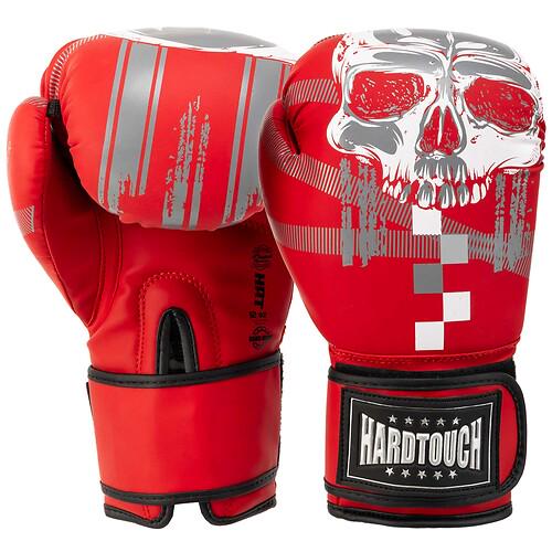 Боксерские перчатки PU Hard Touch BO-5230 10 унций Красный (31492907)