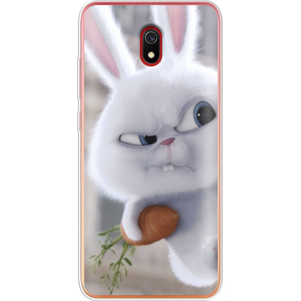 Чехол Boxface Xiaomi Redmi 8A Rabbit Snowball Прозрачный силикон (38341-up1116-38341)