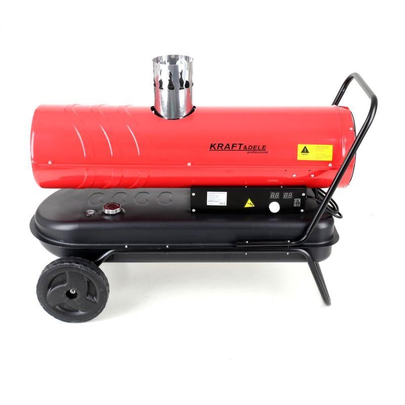 Теплова гармата дизельна Kraft&Dele KD11714 2611036568 35 кВт 780 м3/год бак 56 л