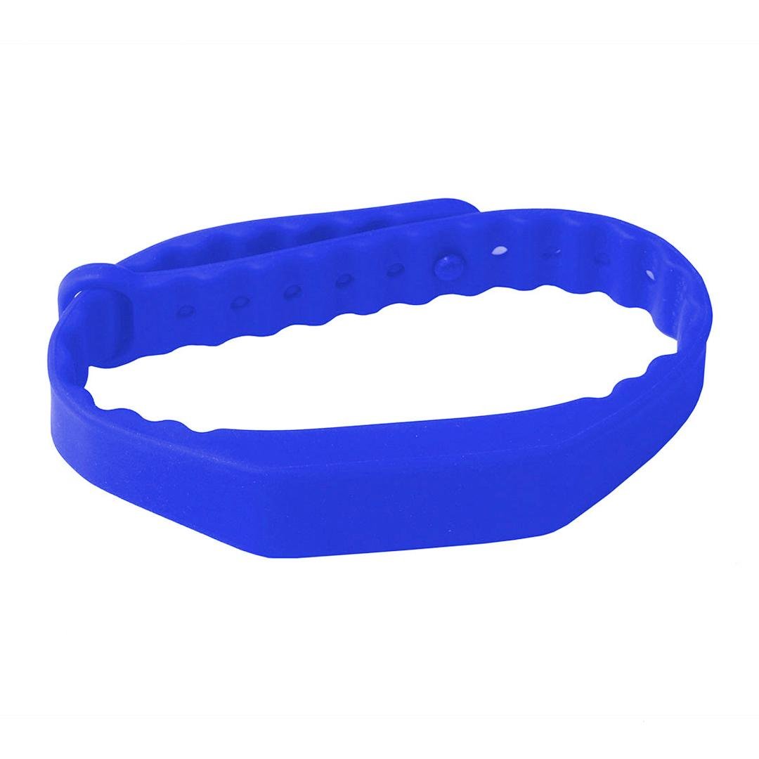 Браслет силиконовый Ardix с чипом NTAG 213 100 шт. Синий (04-030-BL)