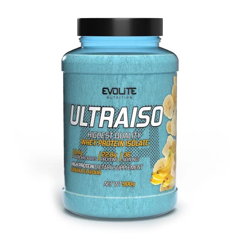 Ізолят сироватковий Evolite Nutrition Ultra Iso шоколад арахіс 900 г (22155-01)