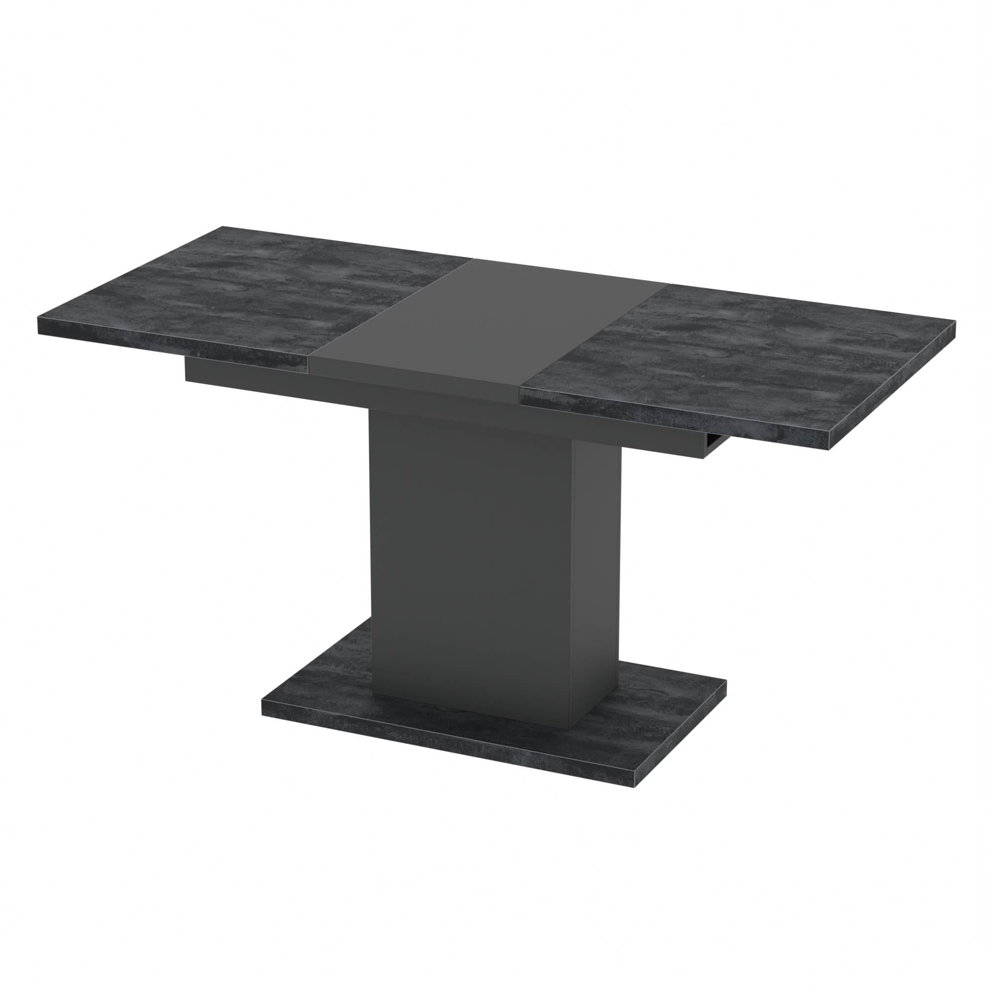 Стіл розсувний Неман ГРЕЙС Вугільний камінь/Антрацит (2540341)